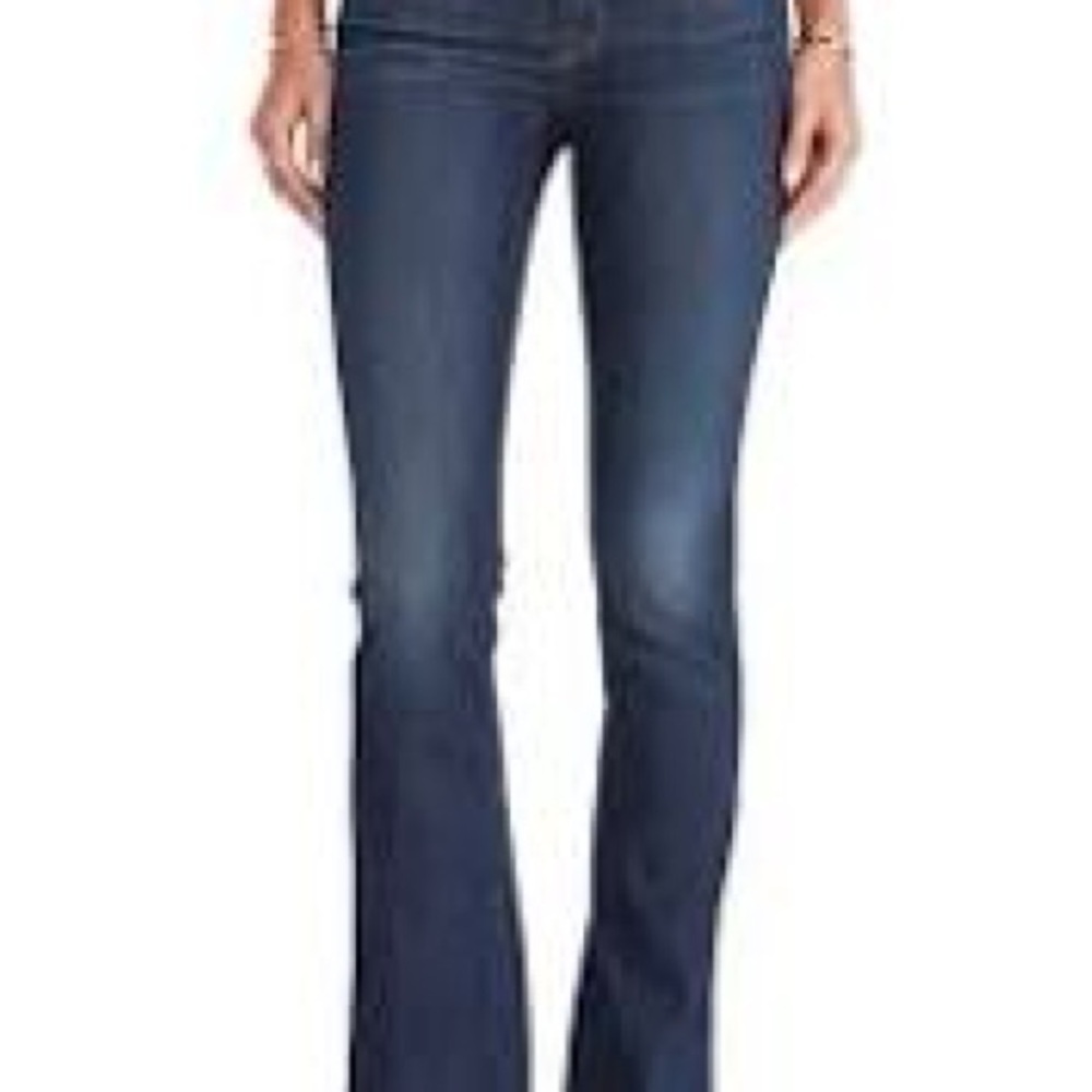 J Brand Dark Blue Flare Jeans